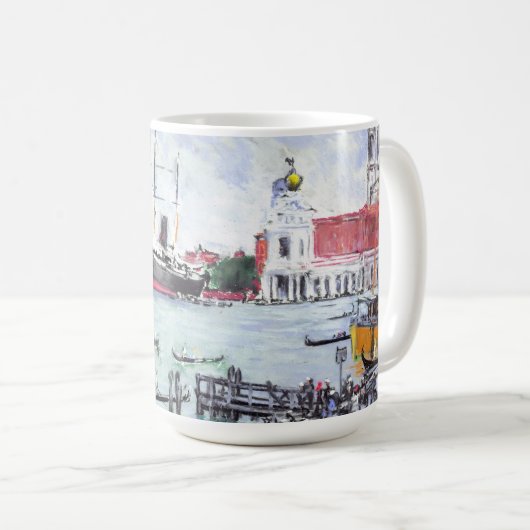 Mug Pilier 1901 d'excursion de Venise Italie (Devant droit)
