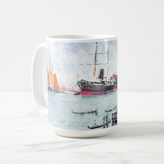 Mug Pilier 1901 d'excursion de Venise Italie (Devant gauche)