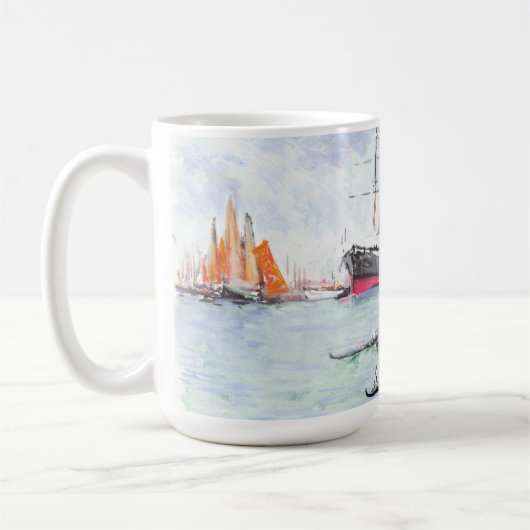 Mug Pilier 1901 d'excursion de Venise Italie (Gauche)