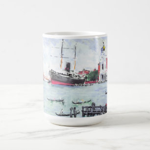 Mug Pilier 1901 d'excursion de Venise Italie