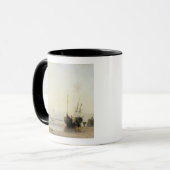 Mug Pilier de Calais, c.1823-24 (huile sur le panneau) (Devant gauche)