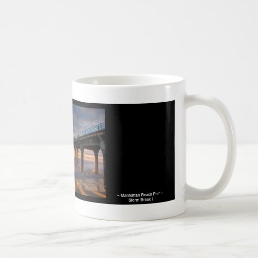 Mug Pilier de Manhattan Beach de ~ de la coupure I de (Droite)