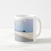 Mug Pilier de plage de cacao (Devant droit)