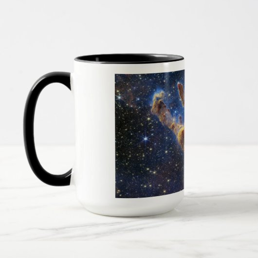 Mug Piliers de création Aigle Nebula Webb Telescope (Gauche)