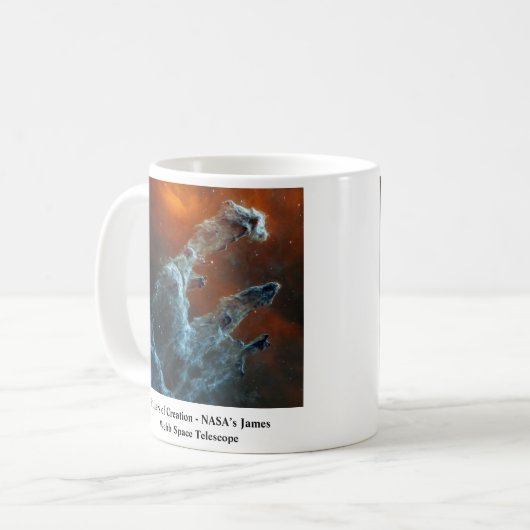 Mug Piliers de création James Webb Télescope spatial (Devant gauche)