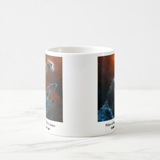 Mug Piliers de création James Webb Télescope spatial (Centre)