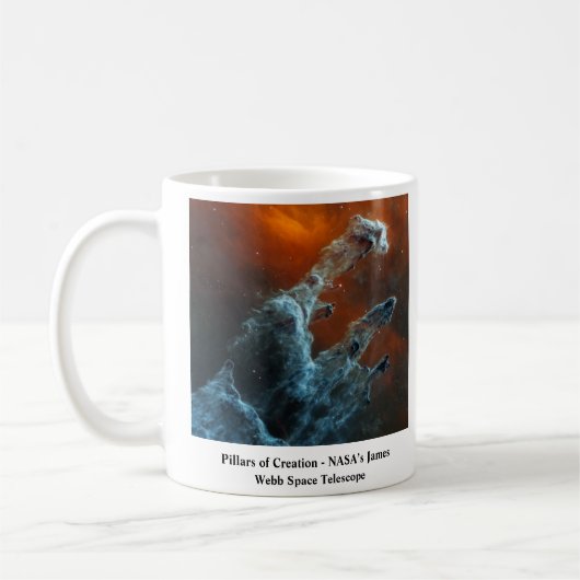 Mug Piliers de création James Webb Télescope spatial (Gauche)