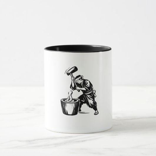 Mug Pilonner le mochi japonais (Centre)