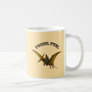 Mug Pilote à cheval sur un Ptérosaur Dinosaure Volant