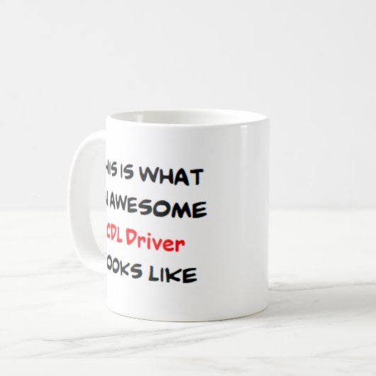 Mug pilote cdl, génial (Devant gauche)