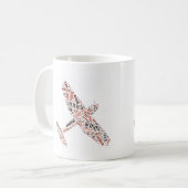 Mug Pilote d'avion de RC (Devant gauche)