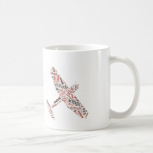 Mug Pilote d'avion de RC (Droite)