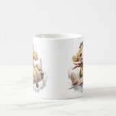 Mug Pilote d'avion Goldendoodle (Centre)
