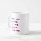 Mug Pilote d'avion - Moyen (Devant gauche)