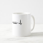 Mug Pilote de bus Hearolbus battements Cadeaux Schoolb (Devant droit)