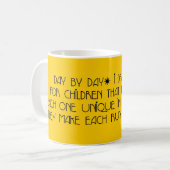 Mug Pilote de bus jour par jour (Devant gauche)