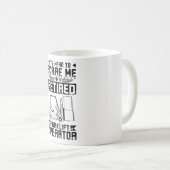 Mug Pilote de chariots élévateurs à la retraite (Devant droit)