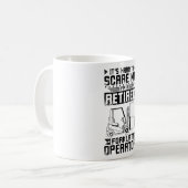 Mug Pilote de chariots élévateurs à la retraite (Devant gauche)