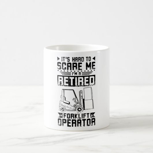 Mug Pilote de chariots élévateurs à la retraite (Centre)