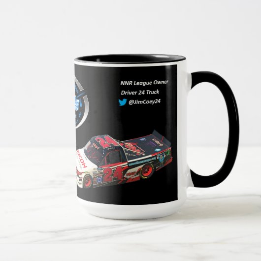Mug Pilote de course de la NNR Jim Coey (Droite)
