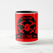 Mug Pilote de drone de loisir (Centre)