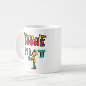 Mug Pilote de drone RC (Devant gauche)