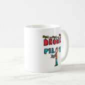 Mug Pilote de drones (Devant droit)