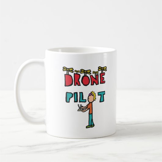 Mug Pilote de drones (Gauche)