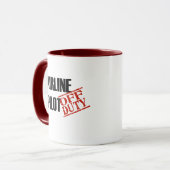 Mug Pilote de ligne aérienne (Devant gauche)