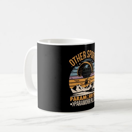 Mug Pilote de paramoteur Paramotoring (Devant gauche)