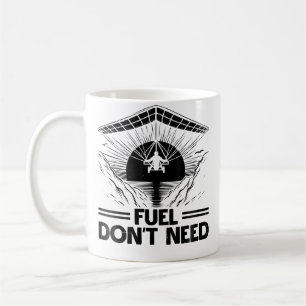 Mug Pilote De Planeur Vol Libre Wo Carburant N'Est Pas