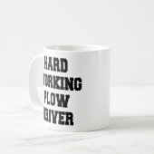 Mug Pilote de pression de travail dur (Devant gauche)