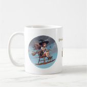 Mug Pilote de Sorcière Charmante (Gauche)