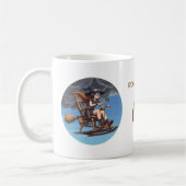 Mug Pilote de sorcière jolie (Gauche)