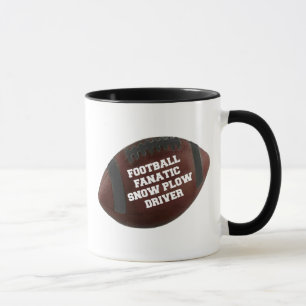 Mug Pilote de souffle de neige fanatique de football