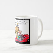 Mug Pilote de téléphone portable Drôle Tee - shirt des (Devant droit)