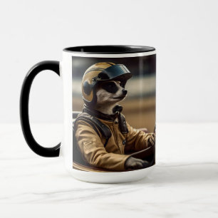 Mug Pilote de voiture de course professionnelle Meerka