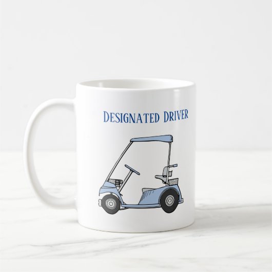 Mug Pilote désigné Funny GOLF (Gauche)