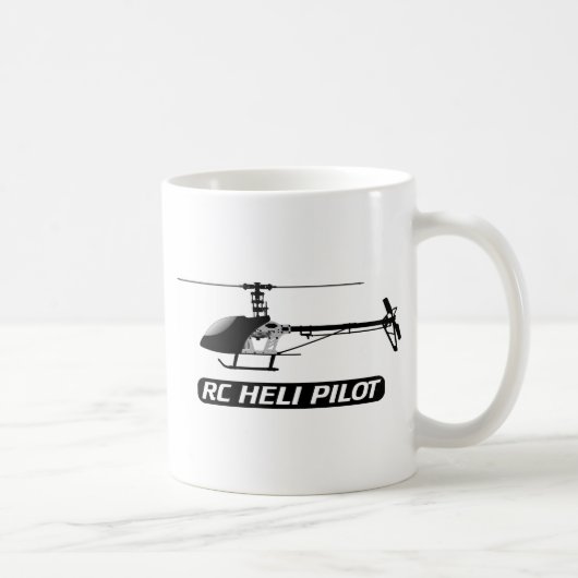 Mug Pilote d'hélicoptère de RC (Droite)
