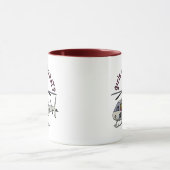 Mug Pilote d'hélicoptère noir (Centre)