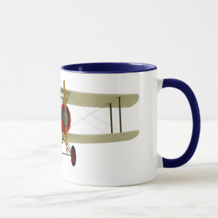 Mug Pilote et biplan