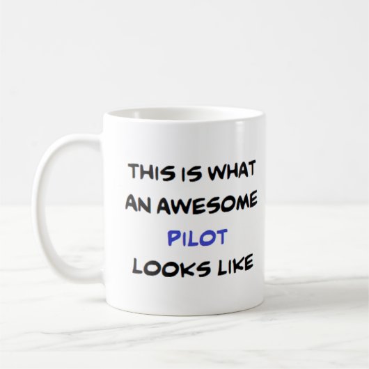 Mug pilote, génial (Gauche)