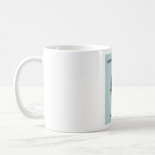 Mug Pilote heureux de retraite (Gauche)