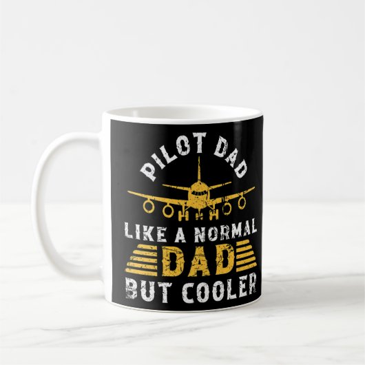 Mug Pilote papa comme un papa normal mais Glacière Gru (Gauche)
