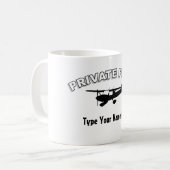 Mug Pilote privé (Devant gauche)