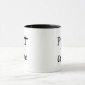 Mug Pilote propulsé par la caféine (Centre)