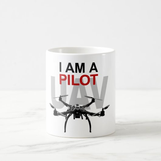Mug Pilote Quadcopter UAV Quadpilot (Centre)