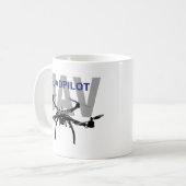 Mug Pilote Quadcopter UAV Quadpilot (Devant gauche)