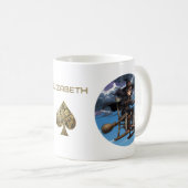 Mug Pilote Sorcière Mignonne (Devant droit)