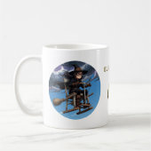 Mug Pilote Sorcière Mignonne (Gauche)